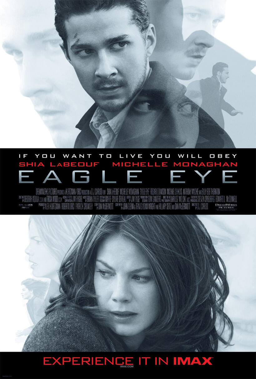 Poster art for "Eagle Eye: The IMAX Experience."
