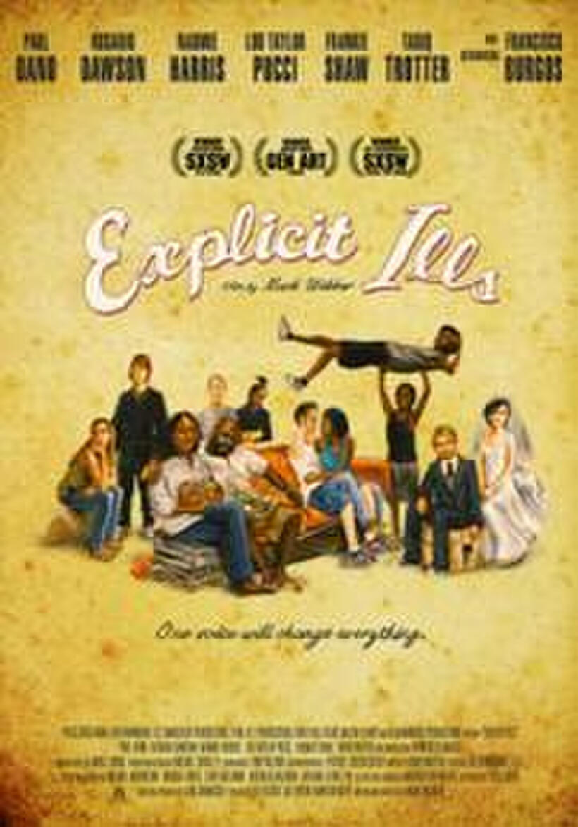 Poster art for "Explicit Ills."