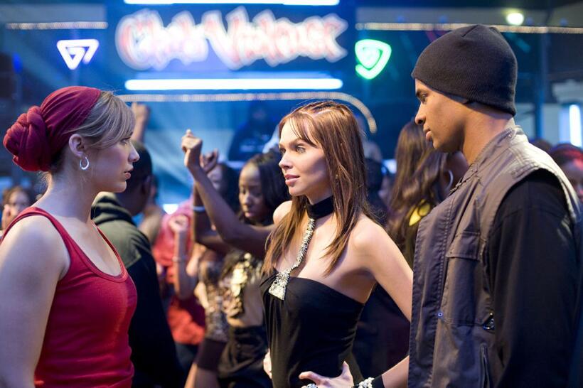 Shoshana Bush as Megan, Christina Murphy as Nora and Damon Wayans Jr. as Thomas in "Dance Flick."