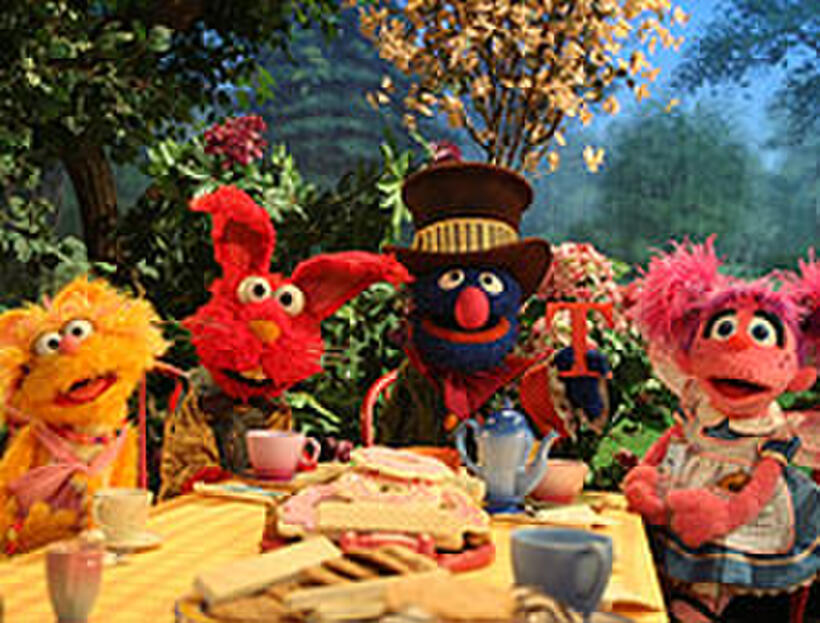 Elmo, Abby, Zoe and Grover in "Sesame Street: Abby in Wonderland."