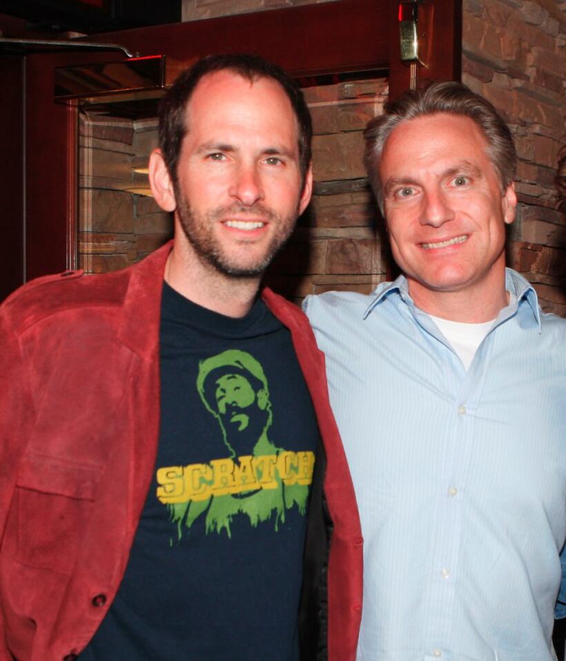 Director S.R. Bindler and Gordon Prend at the California premiere of "Surfer, Dude."
