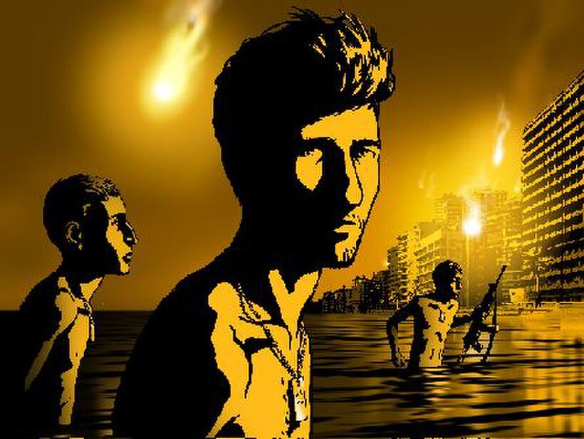 A scene from "Waltz With Bashir."