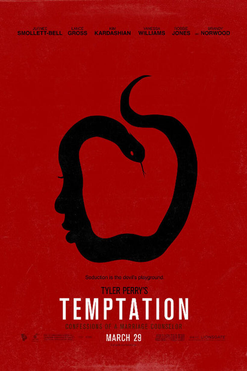 Poster art for "Tyler Perry's Temptation: Confessions of a Marriage Counselor."