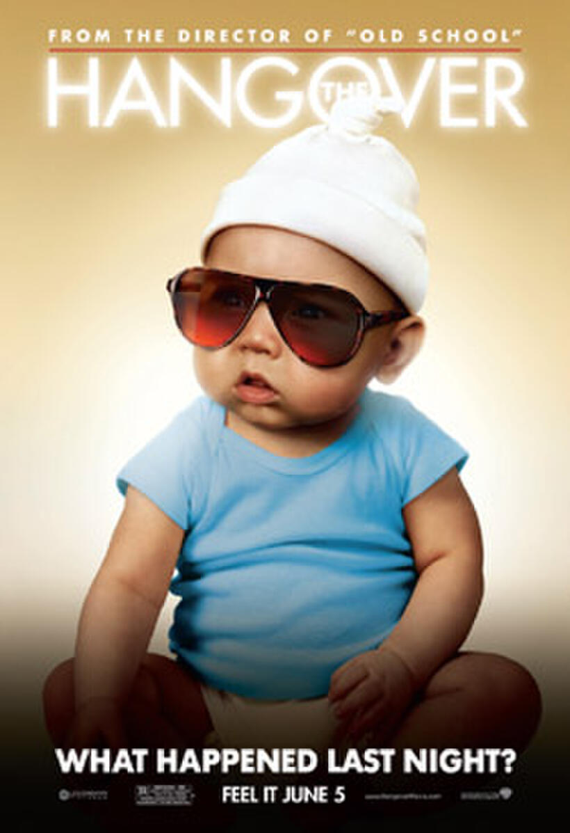 Poster art for "The Hangover."