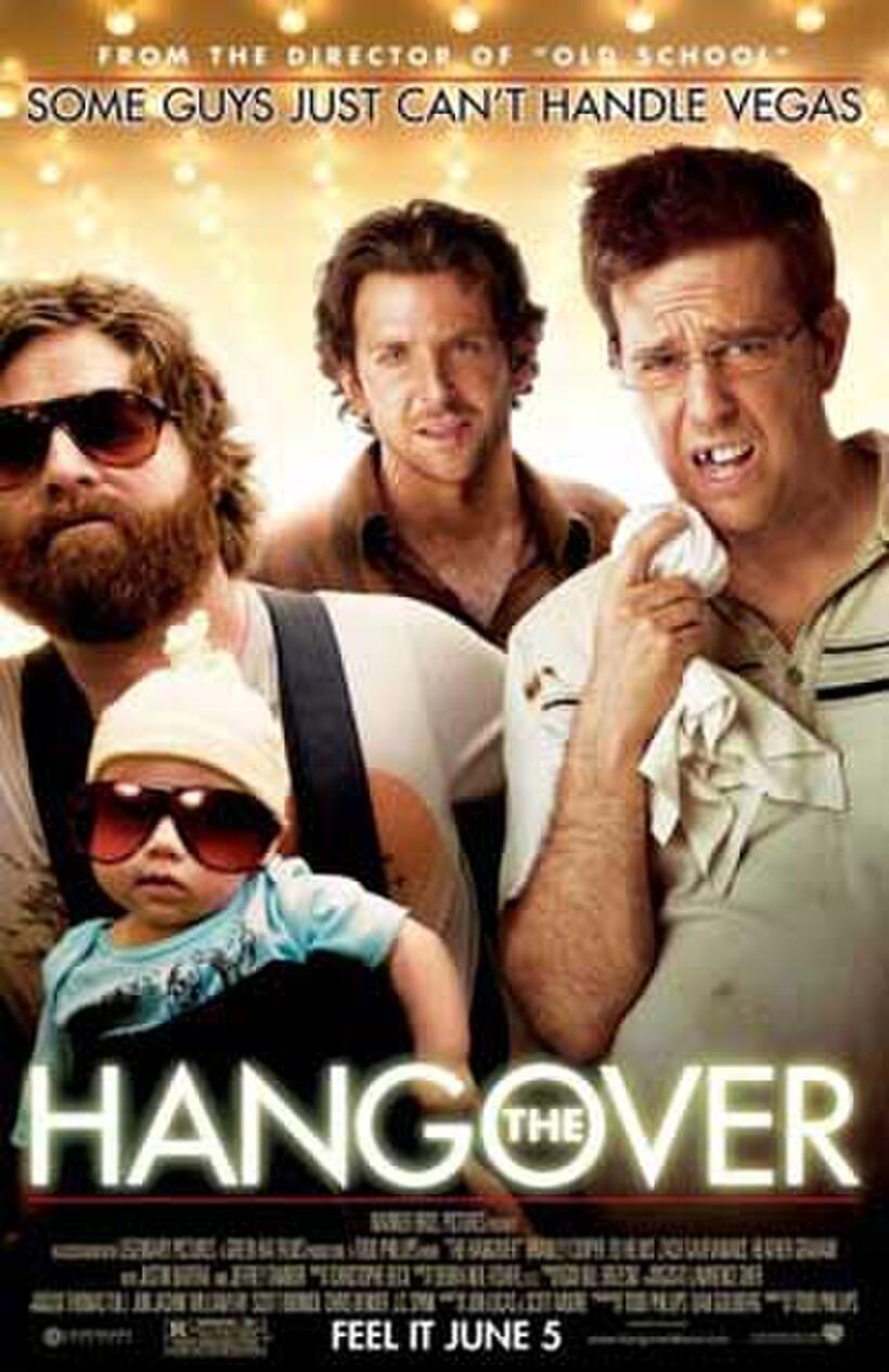 Poster art for "The Hangover."