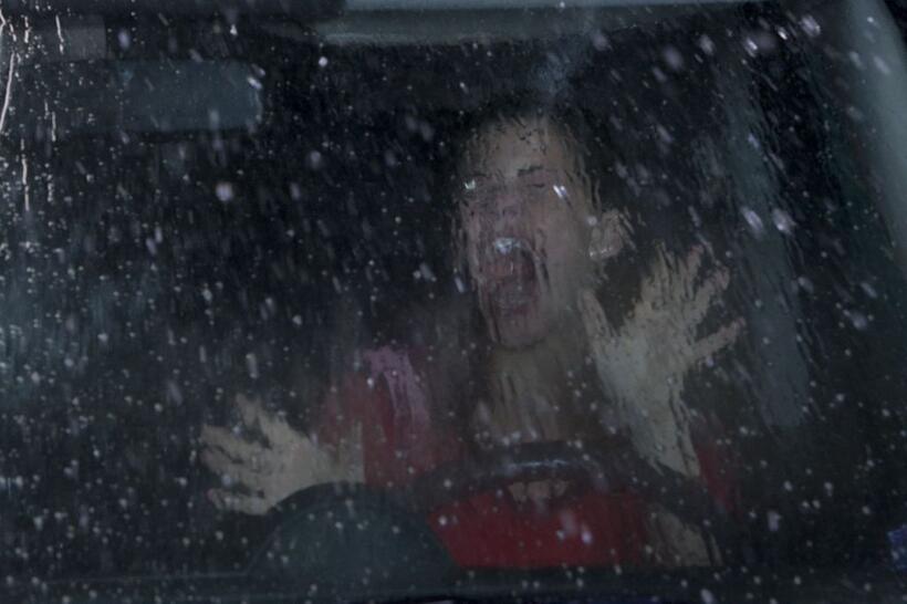 Haley Webb as Janet in "Final Destination: Death Trip."