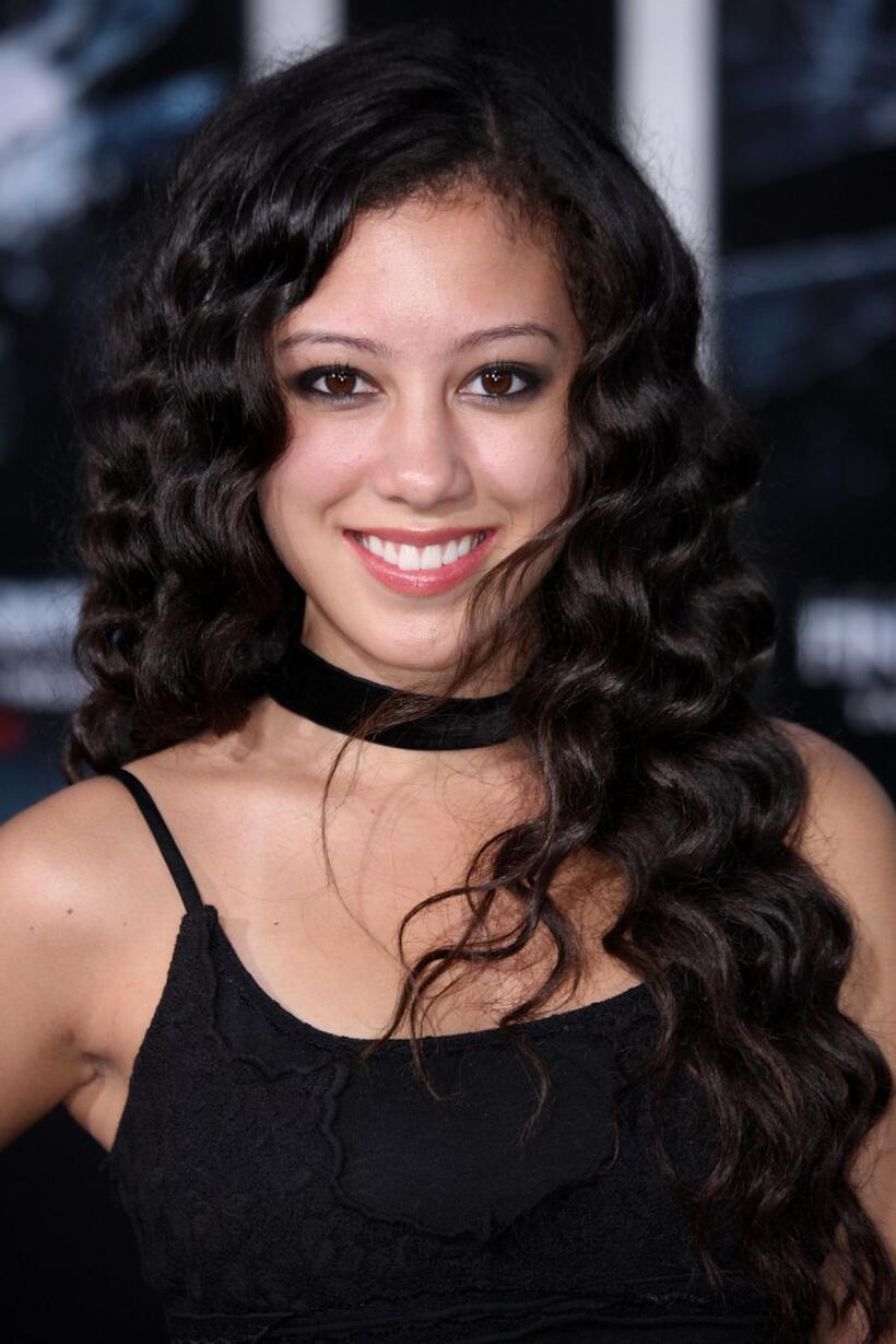 Keana Texeria at the California premiere of "The Final Destination."