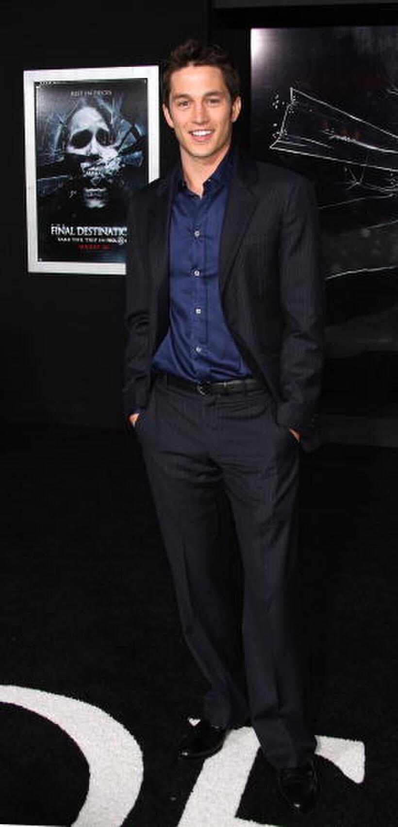 Bobby Campo at the California premiere of "The Final Destination."