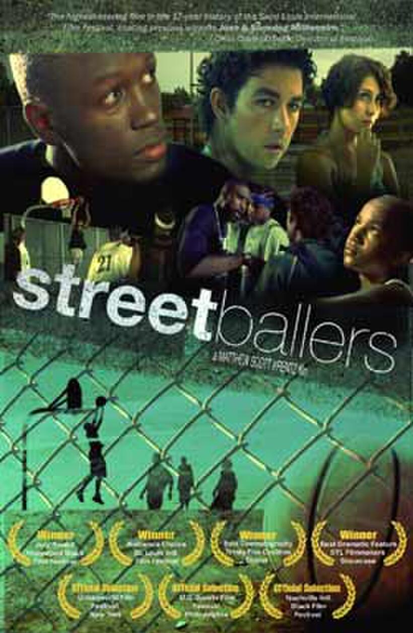 Poster art for "Streetballers."