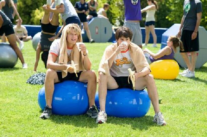 Eric Christian Olsen and Nicholas D'Agosto in "Fired Up."