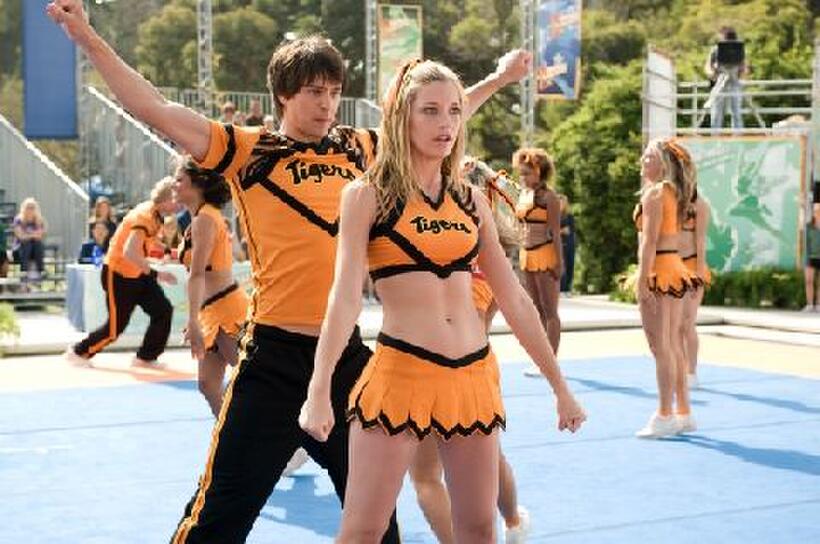 Sarah Roemer and Nicholas D'Agosto in "Fired Up."