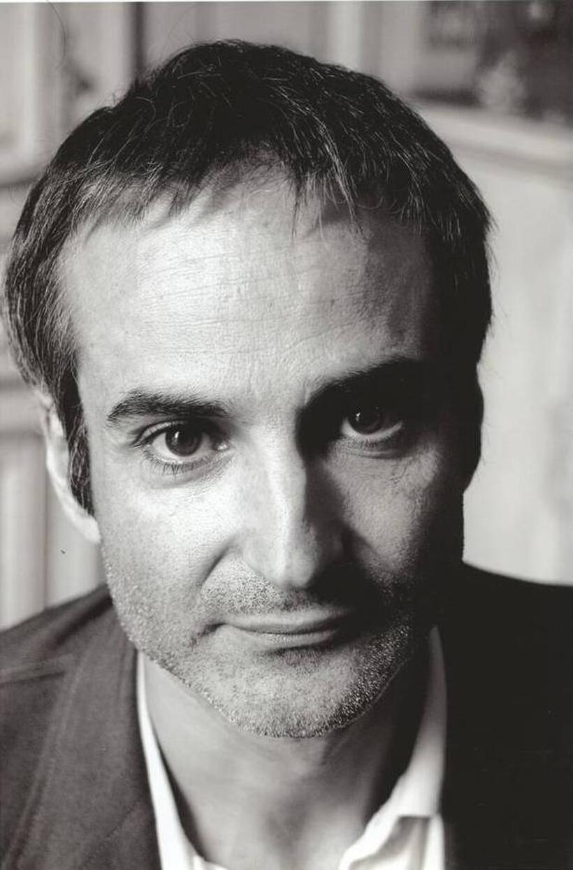 Director Olivier Assayas on the set of "Summer Hours."