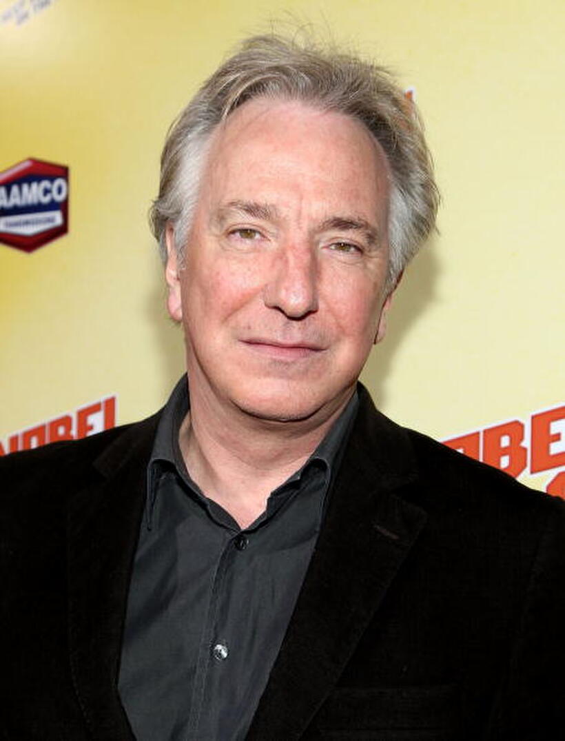 Alan Rickman at the California premiere of "Nobel Son."