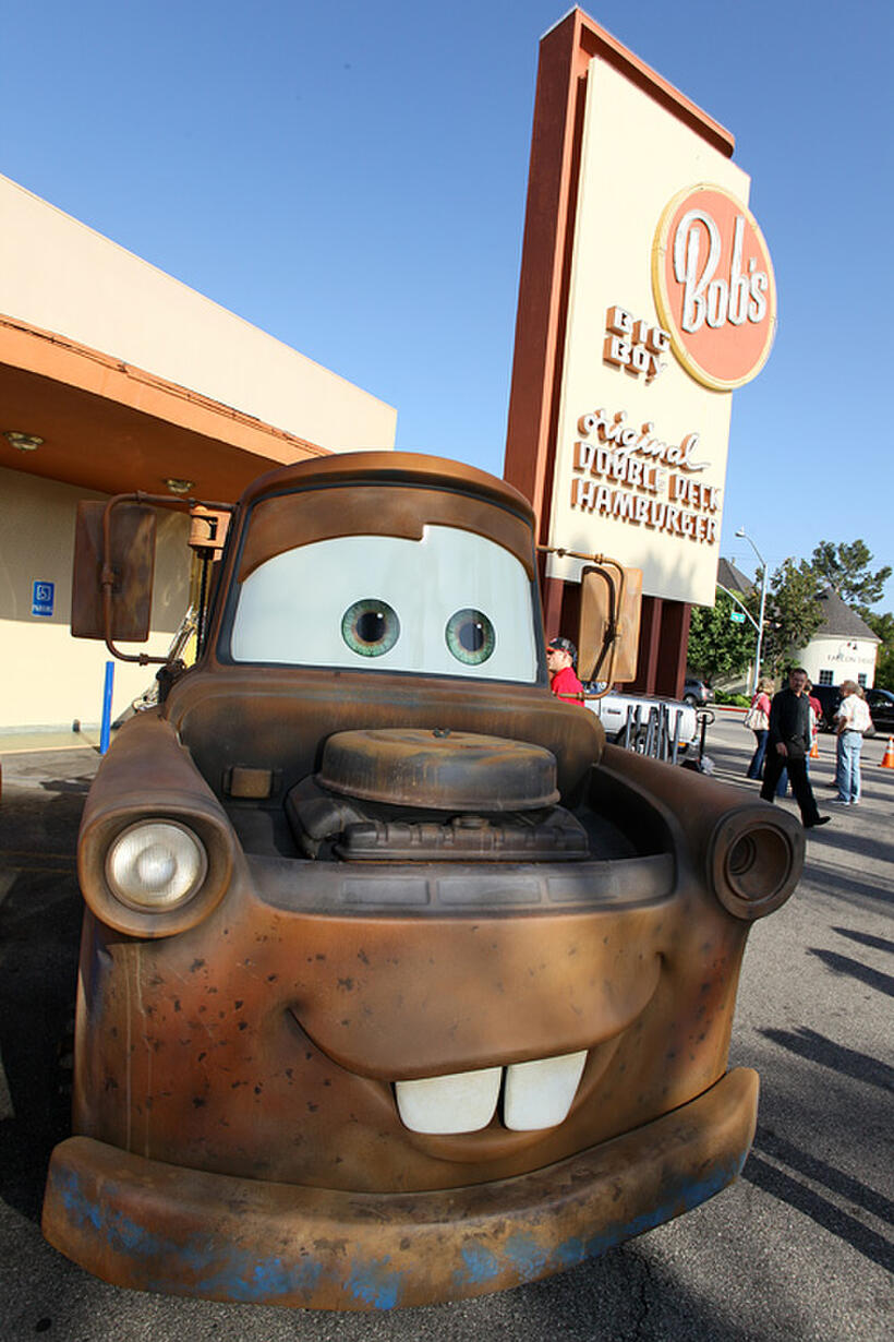 A scene from "Cars 2."