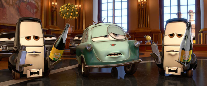Professor Z voiced by Thomas Kretschmann in "Cars 2."