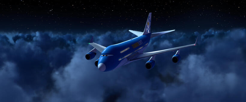 A scene from "Cars 2."
