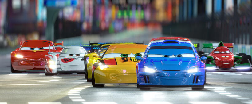 A scene from "Cars 2."