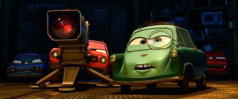 Professor Z voiced by Thomas Kretschmann in "Car 2."