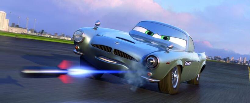 Finn McMissile voiced by Michael Caine in "Car 2."