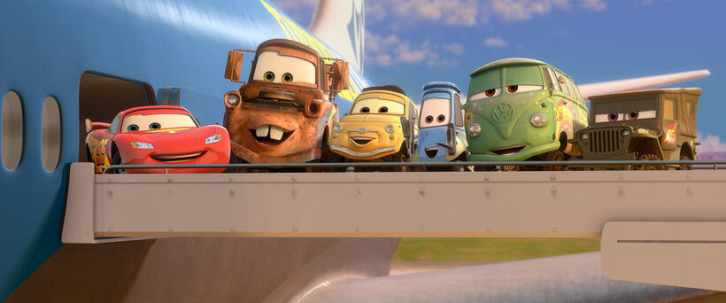 A scene from "Cars 2."