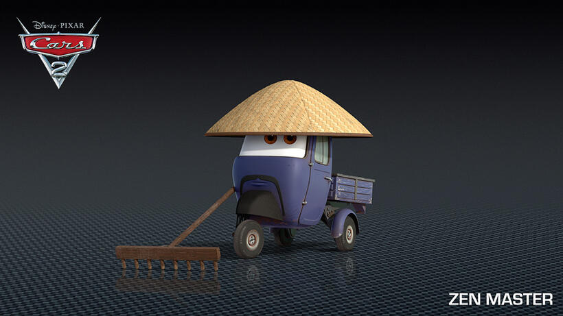 Poster art for "Cars 2."