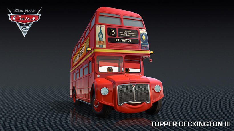 Poster art for "Cars 2."