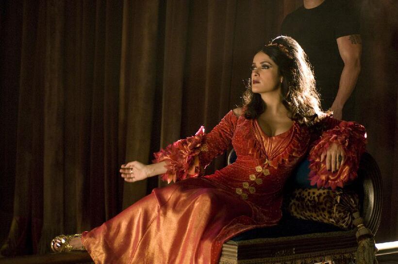 Salma Hayek as Madame Truska in "Cirque du Freak: The Vampire's Assistant."