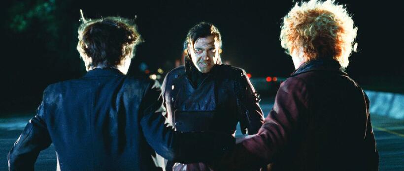 Chris Massoglia as Darren Shan, Ray Stevenson as Murlaugh and John C. Reilly as Larten Crepsley in "Cirque du Freak: The Vampire's Assistant."