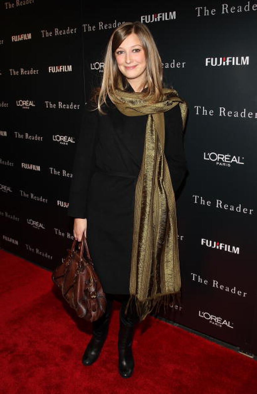 Alexandra Maria Lara at the New York premiere of "The Reader."