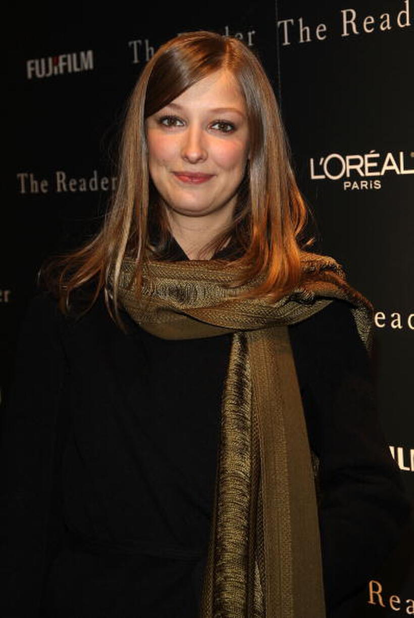 Alexandra Maria Lara at the New York premiere of "The Reader."