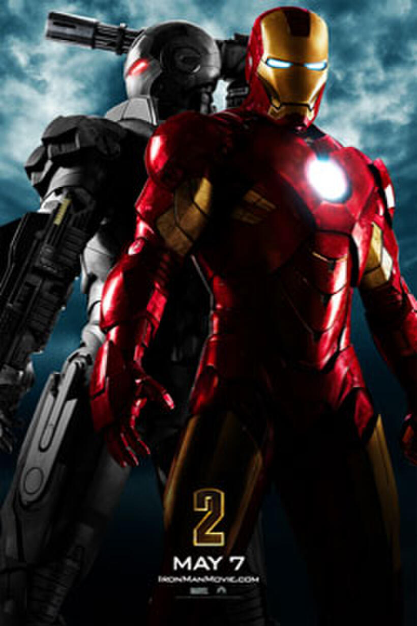 Early Poster art for "Iron Man 2.'