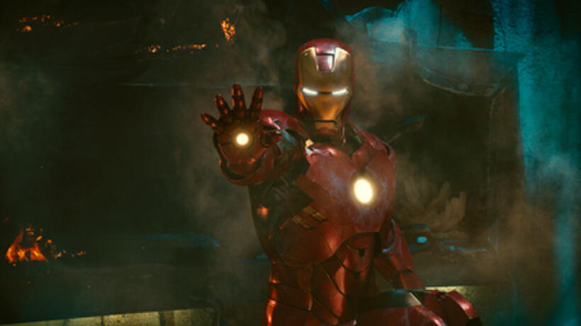 Robert Downey Jr. as billionaire industrialist Tony Stark aka Iron Man in "Iron Man 2."