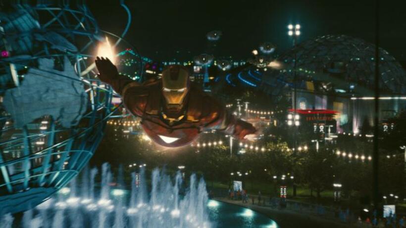 Iron Man in "Iron Man 2."