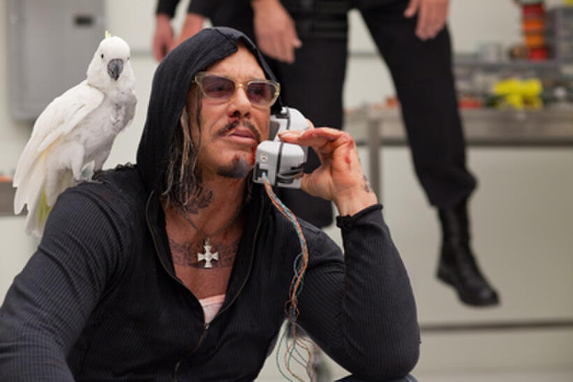 Mickey Rourke as Ivan Vanko Whiplash in "Iron Man 2."