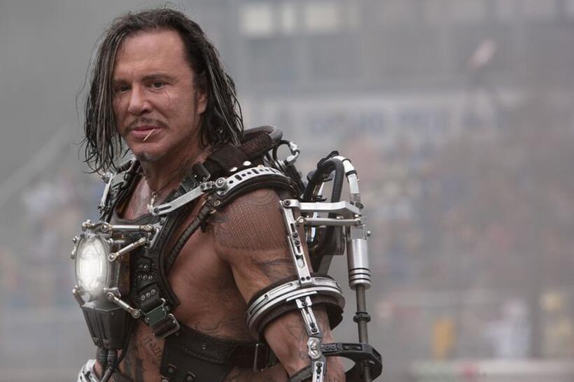 Mickey Rourke as Ivan Vanko in "Iron Man 2."