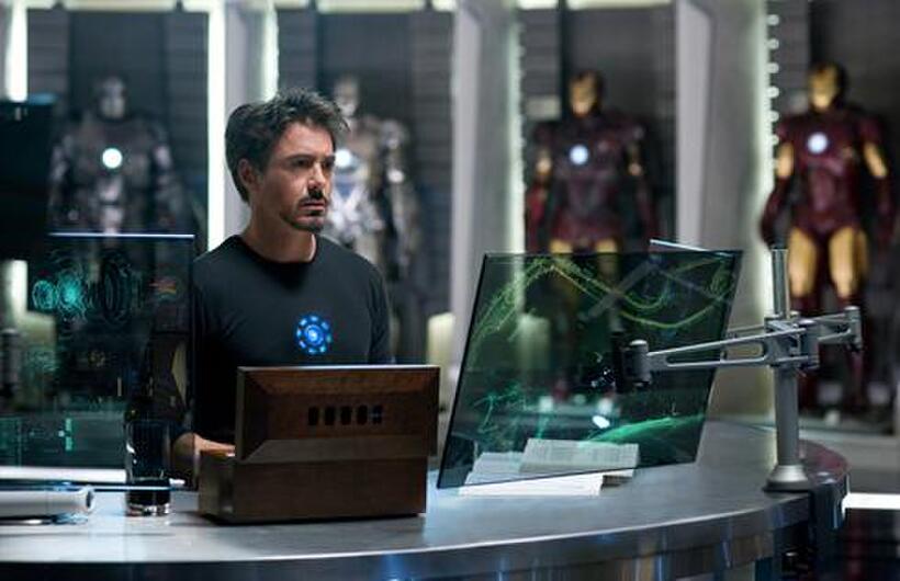 Robert Downey Jr. as Tony Stark in "Iron Man 2."