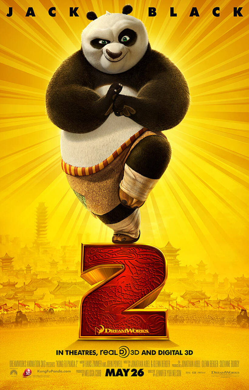 Poster art for "Kung Fu Panda 2: The Kaboom of Doom."