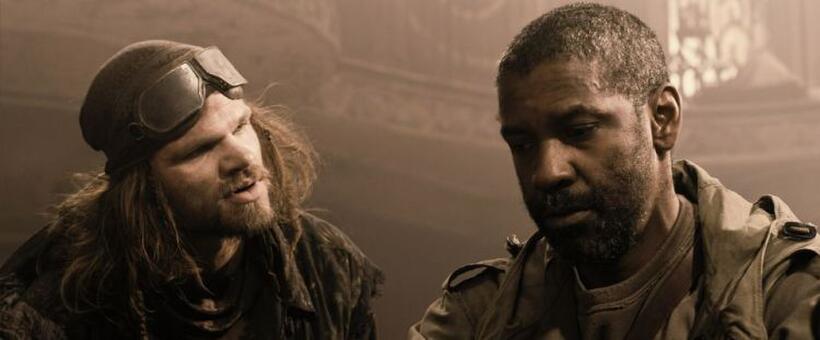 Evan Jones as Martz and Denzel Washington as Eli in "The Book of Eli."