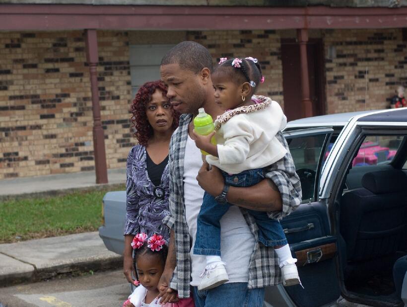 Alfre Woodard and Xzibit in "American Violet."
