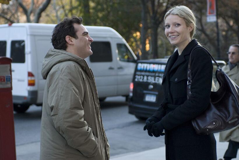 Joaquin Phoenix and Gwyneth Paltrow in "Two Lovers."