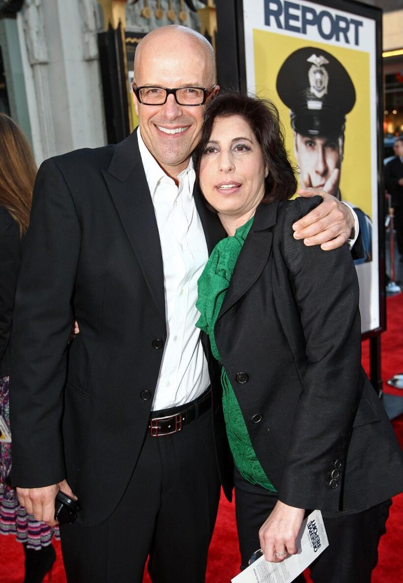 Producer Donald De Line and Sue Kroll at the California premiere of "Observe And Report."