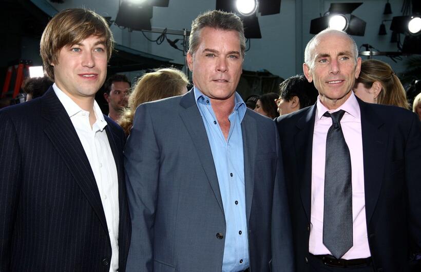Director Jody Hill, Ray Liotta and Kevin McCormack at the California premiere of "Observe And Report."