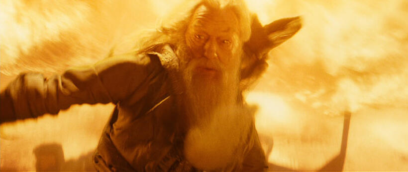 Michael Gambon in "Harry Potter and the Half-Blood Prince."