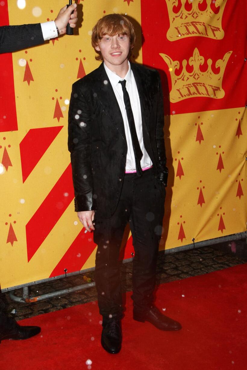 Rupert Grint at the London premiere of "Harry Potter and the Half Blood Prince."