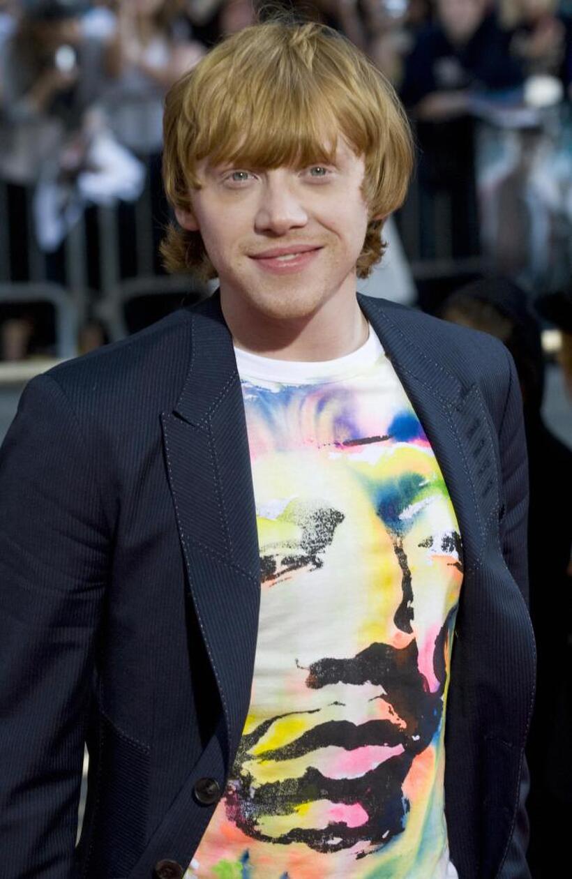 Rupert Grint at the New York premiere of "Harry Potter and the Half Blood Prince."