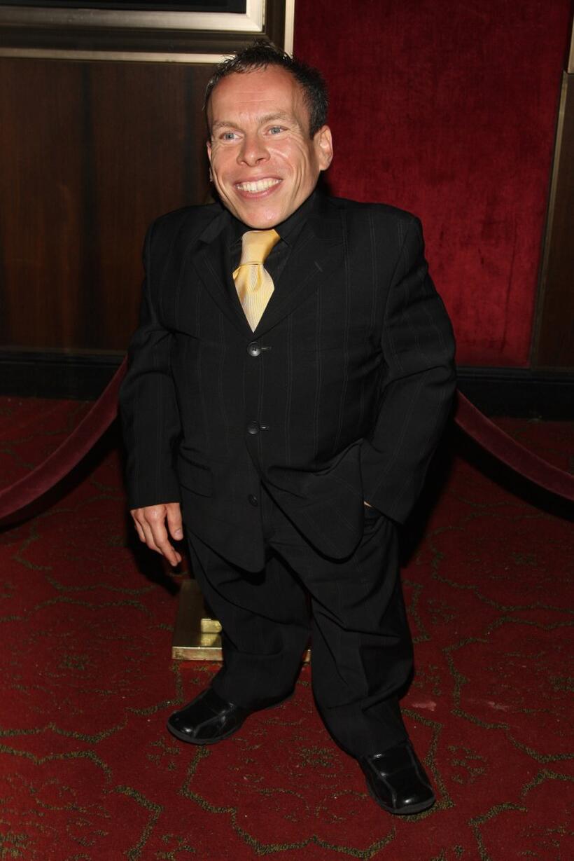 Warwick Davis at the New York premiere of "Harry Potter and the Half Blood Prince."