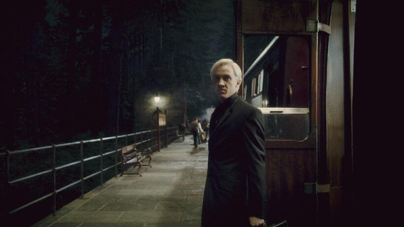 Tom Felton as Draco Malfoy in "Harry Potter and the Half-Blood Prince."
