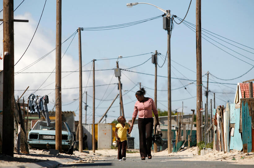 A scene from "Fire in the Blood."