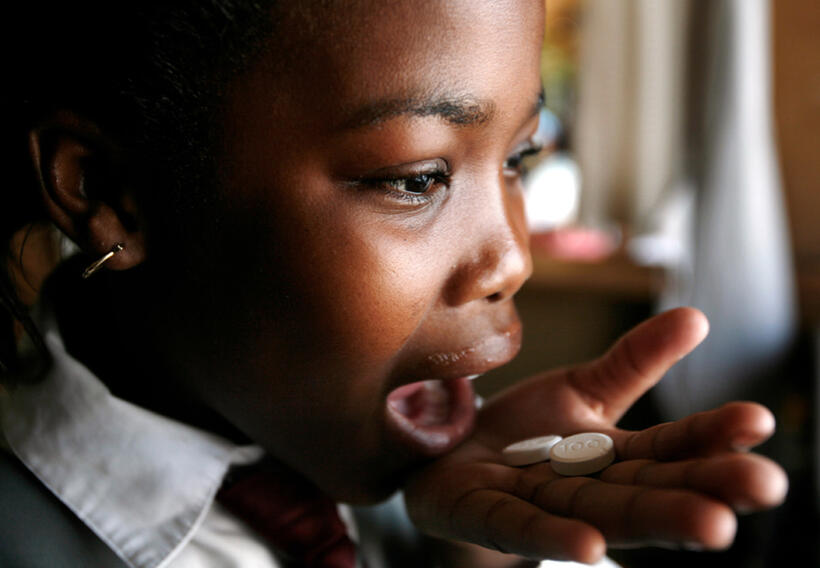 A scene from "Fire in the Blood."