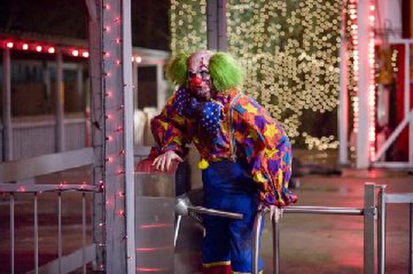 A zombie clown in "Zombieland."
